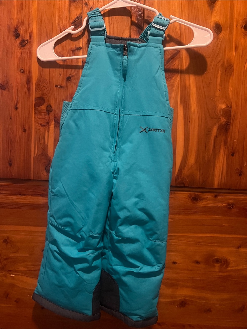 Arctix Kids Teal Snow Overalls